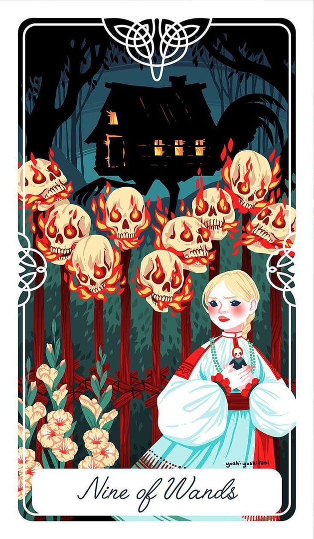 Девятка жезлов