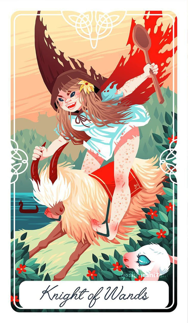 Рыцарь жезлов — Таро сказочных архетипов