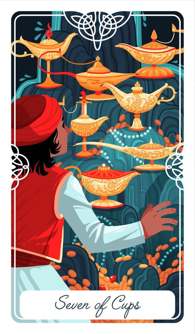 Семёрка чаш — Таро сказочных архетипов