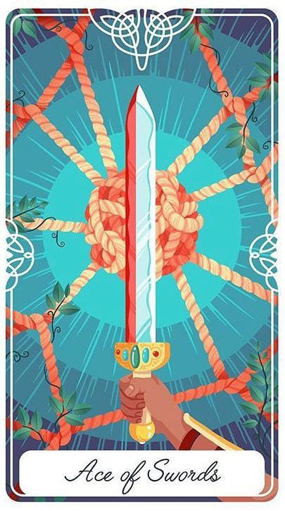 Туз мечей — Таро сказочных архетипов