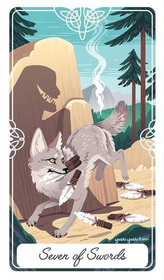Семёрка мечей — Таро сказочных архетипов