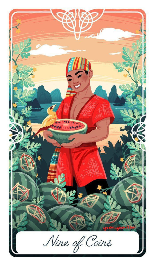 Девятка пентаклей