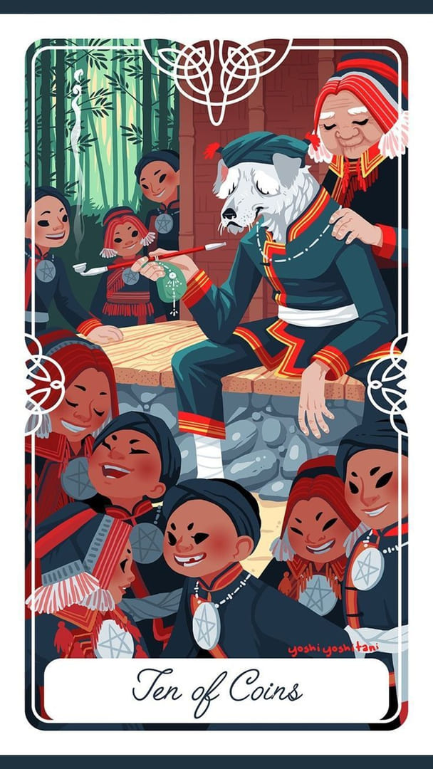 Десятка пентаклей