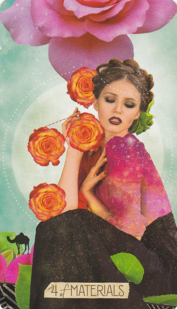 Четверка пентаклей — Таро Музы