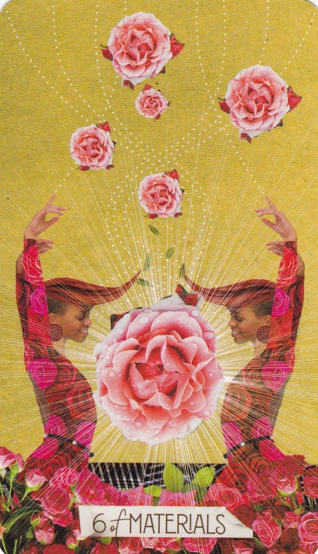 Шестёрка пентаклей — Таро Музы