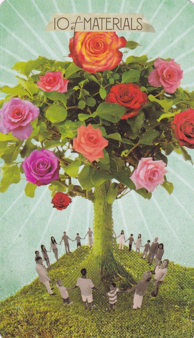 Десятка пентаклей — Таро Музы