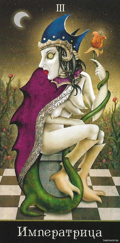 Императрица — Таро Безумной Луны (Deviant Moon)