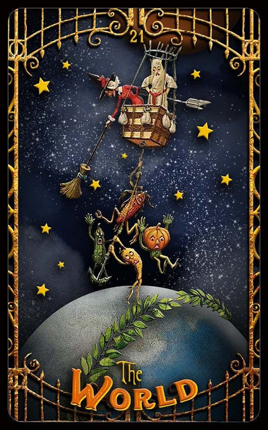 Мир — Таро Сладость или Гадость