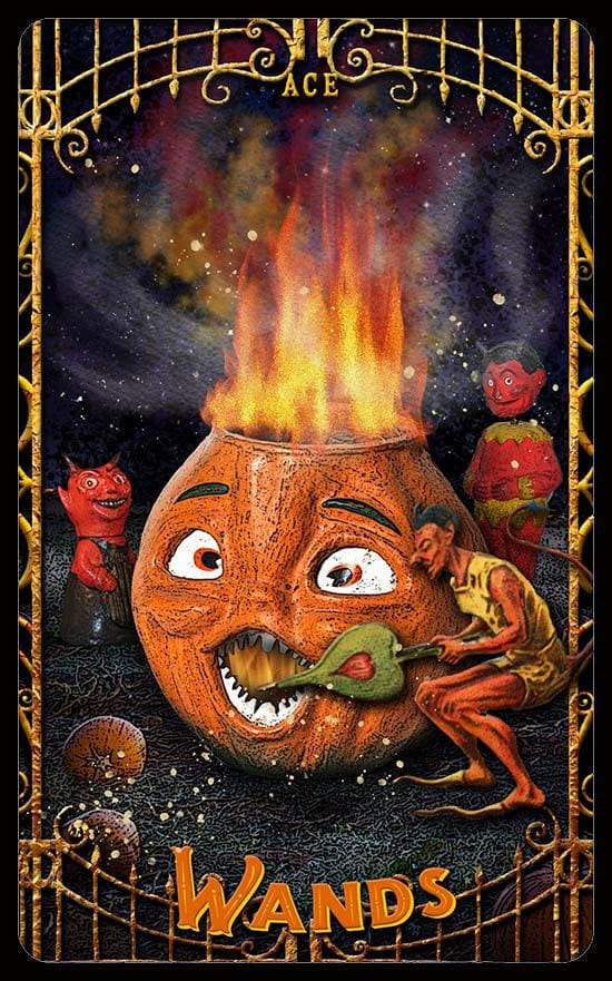 Туз жезлов — Таро Сладость или Гадость