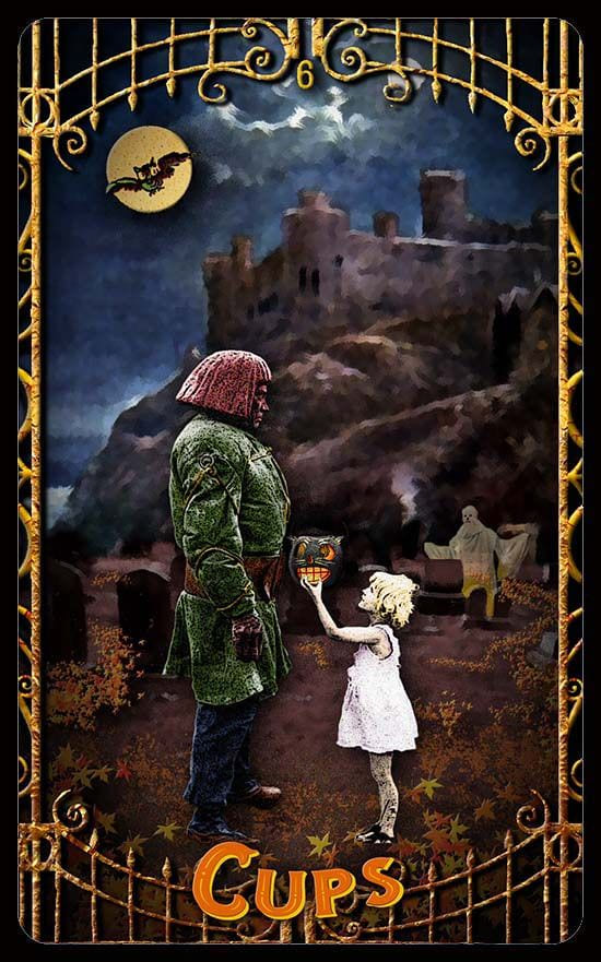 Шестёрка чаш — Таро Сладость или Гадость