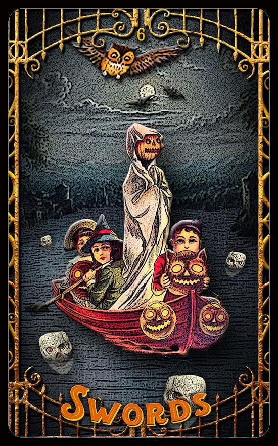Шестёрка мечей — Таро Сладость или Гадость