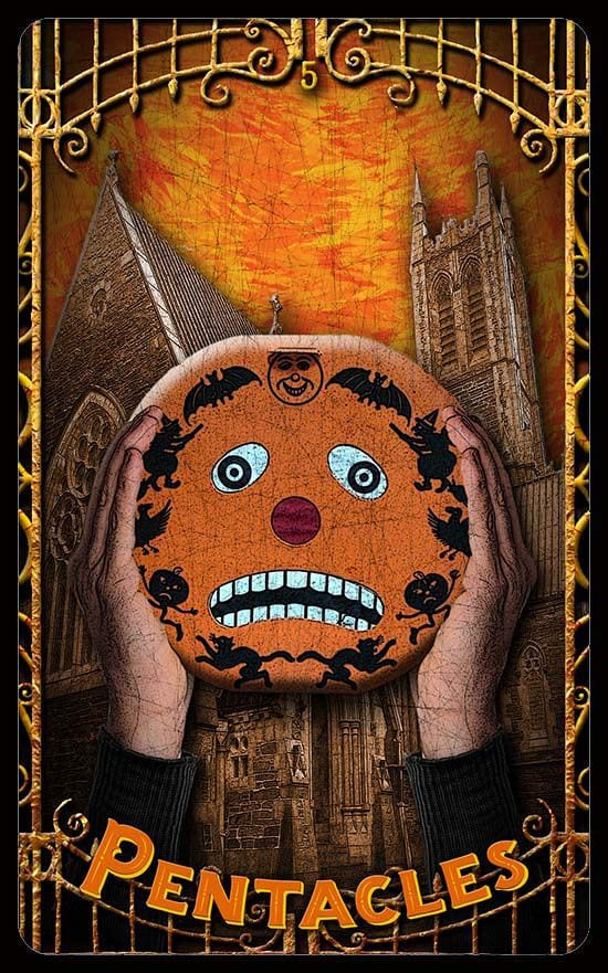 Пятёрка пентаклей — Таро Сладость или Гадость