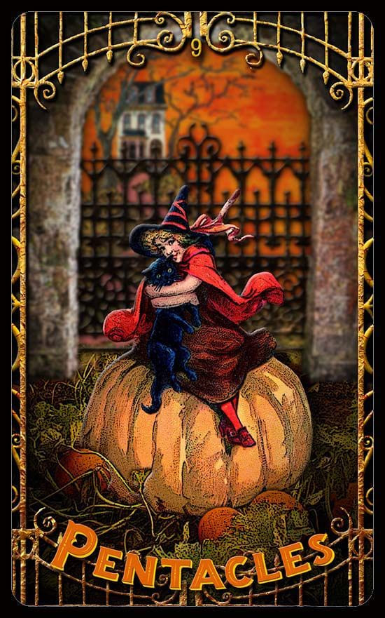 Девятка пентаклей — Таро Сладость или Гадость