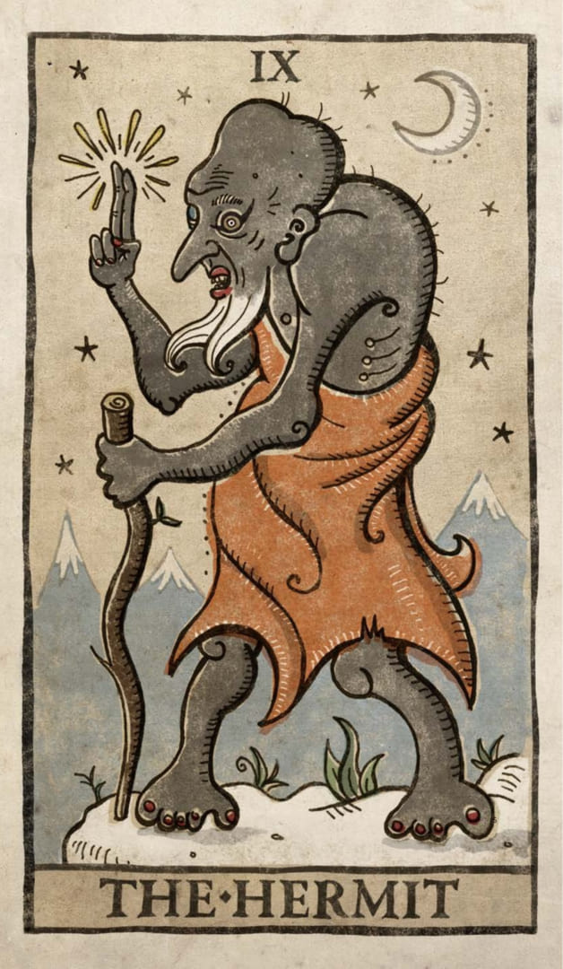 Отшельник — Таро Триумфы Луны