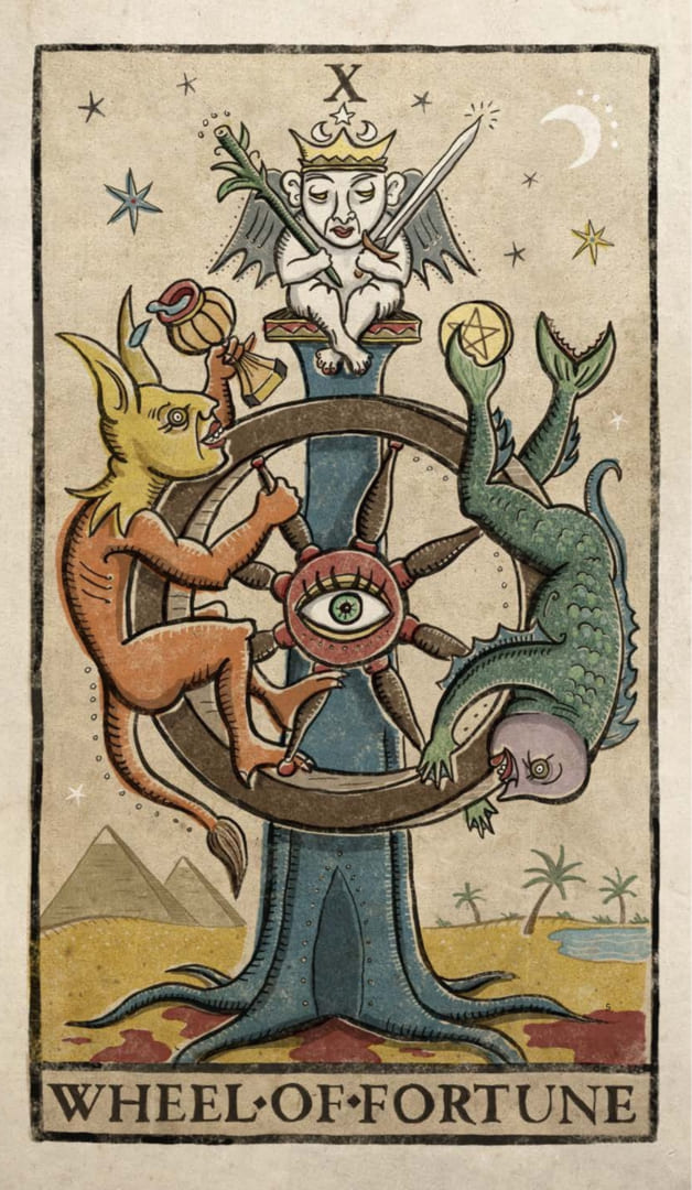 Колесо фортуны — Таро Триумфы Луны
