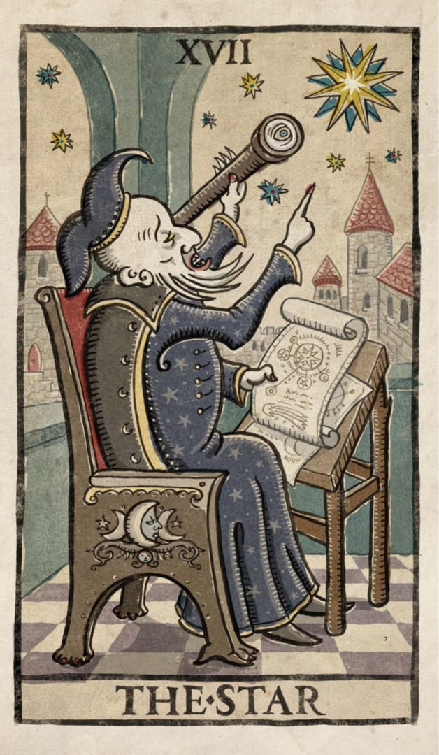 Звезда — Таро Триумфы Луны