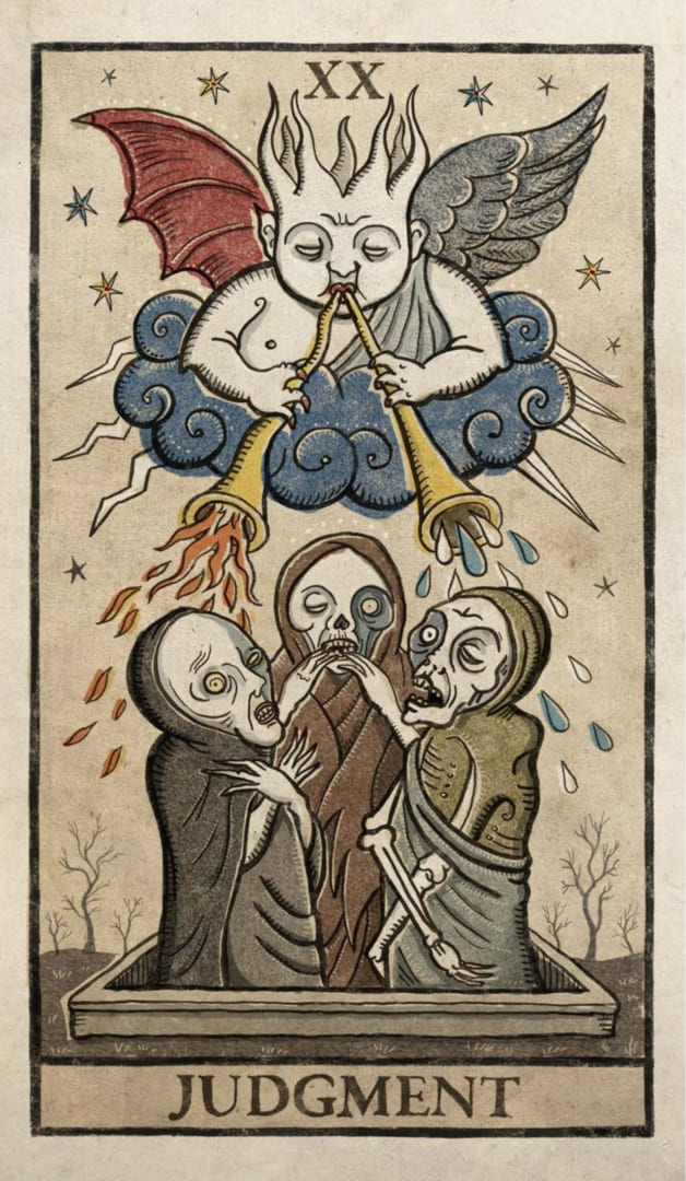 Суд — Таро Триумфы Луны