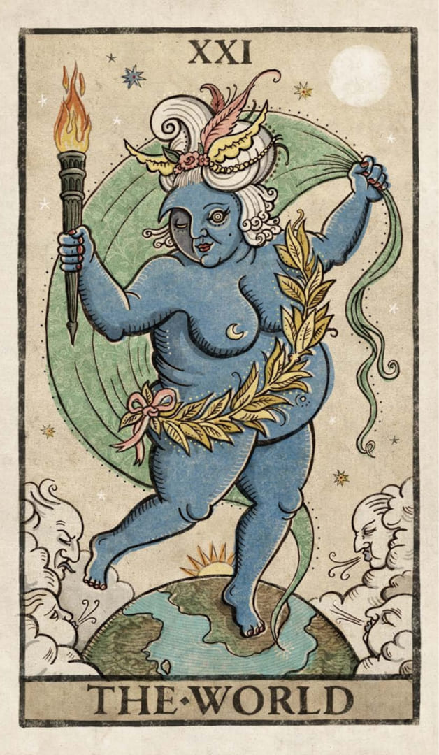 Мир — Таро Триумфы Луны