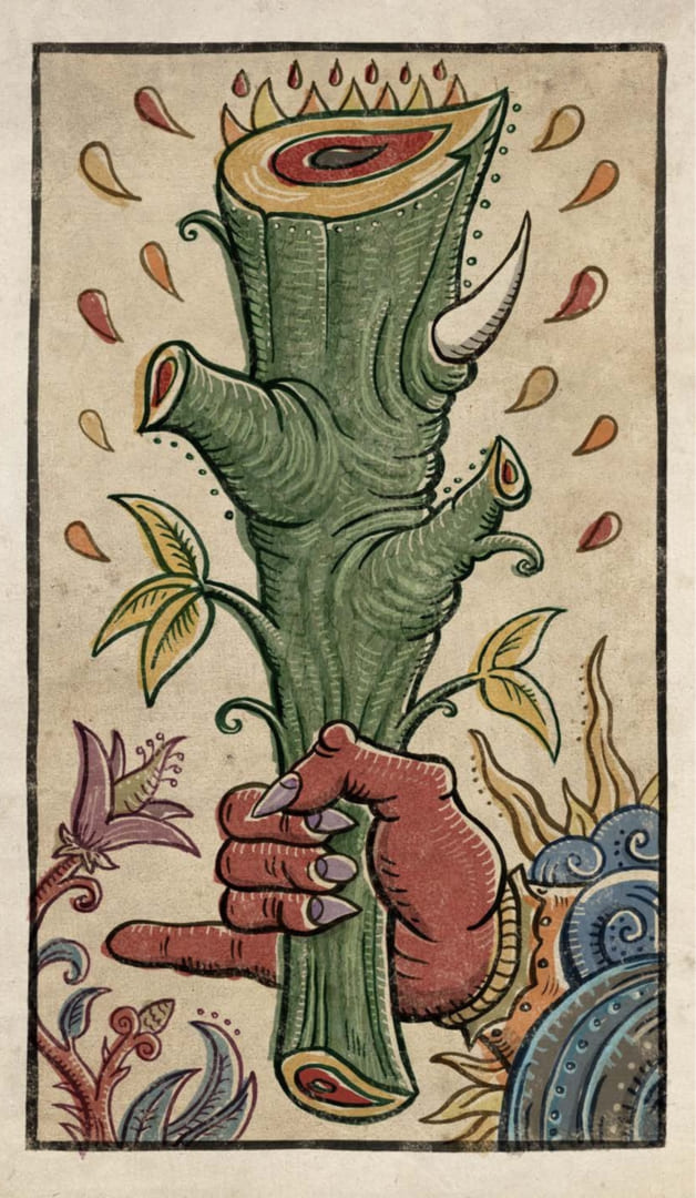 Туз жезлов — Таро Триумфы Луны