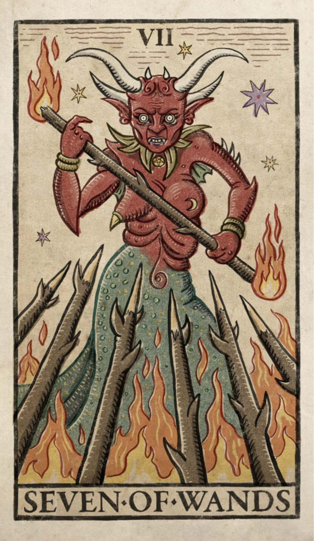 Семёрка жезлов