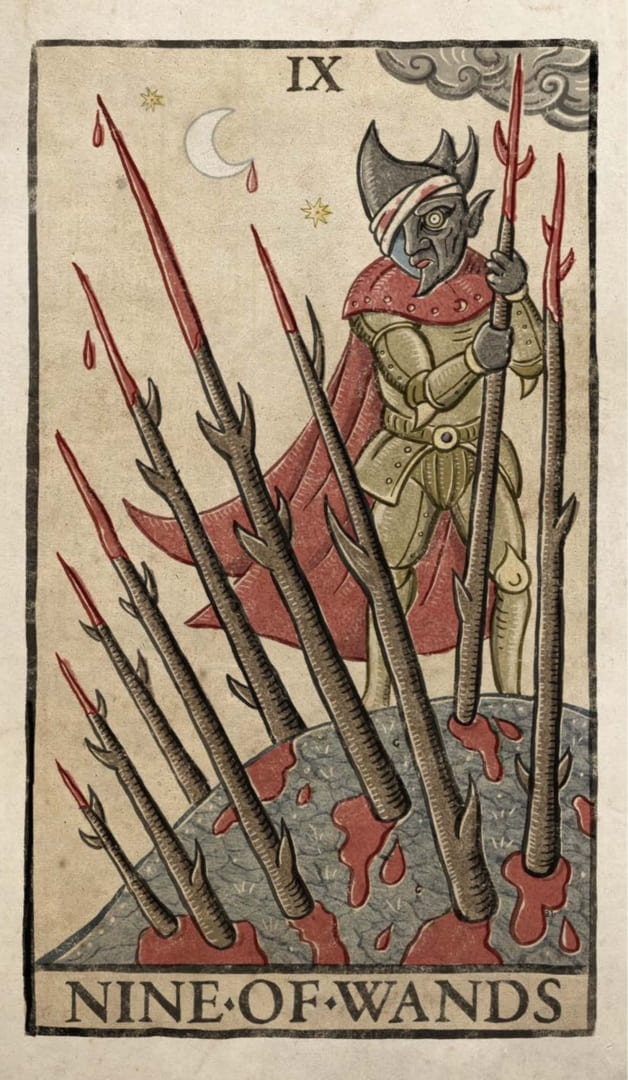 Девятка жезлов