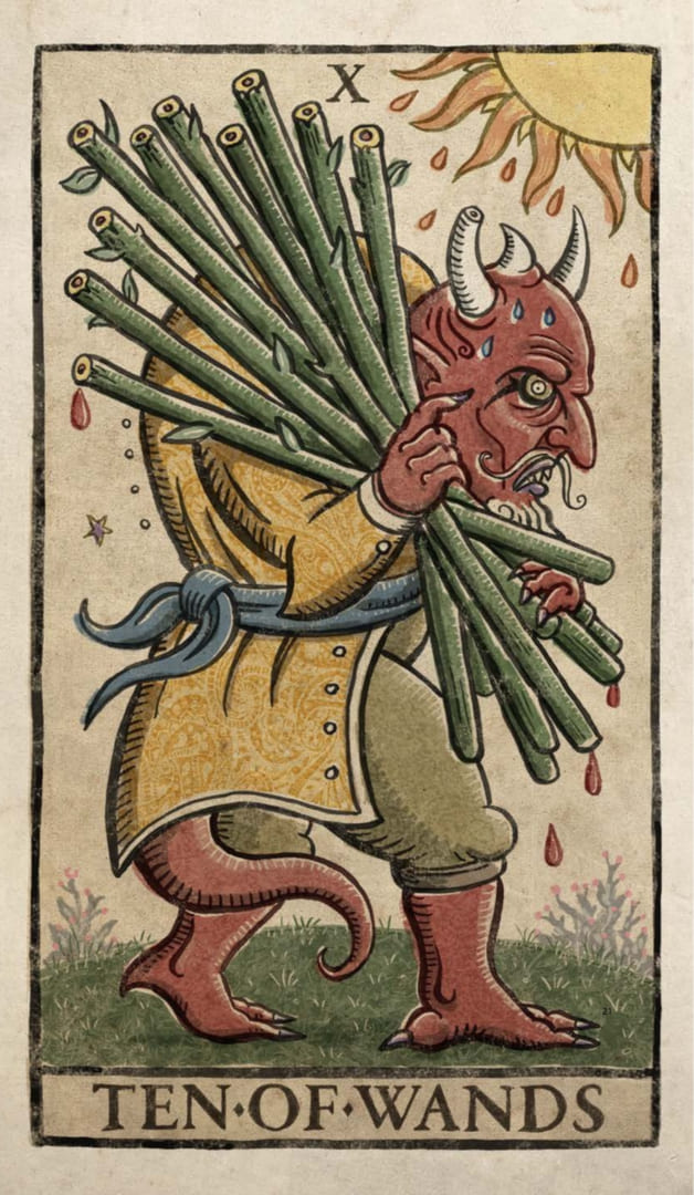 Десятка жезлов