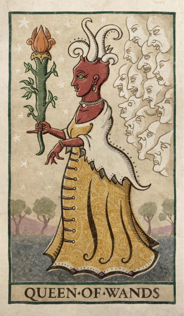 Королева жезлов — Таро Триумфы Луны