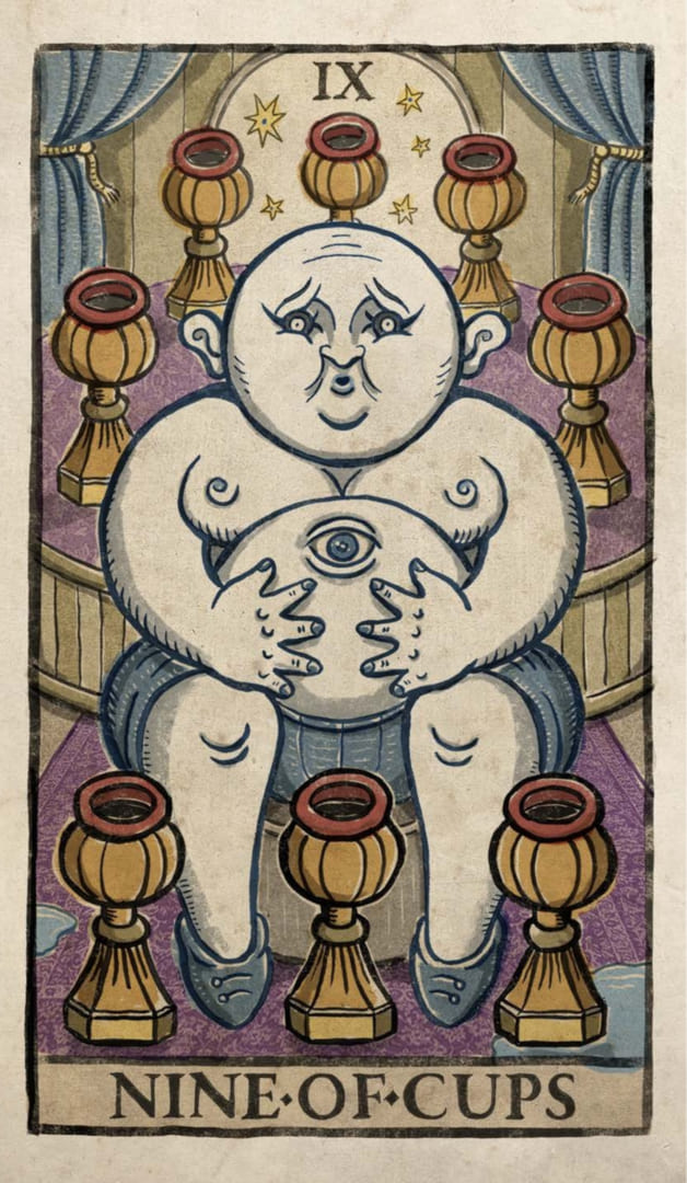 Девятка чаш — Таро Триумфы Луны