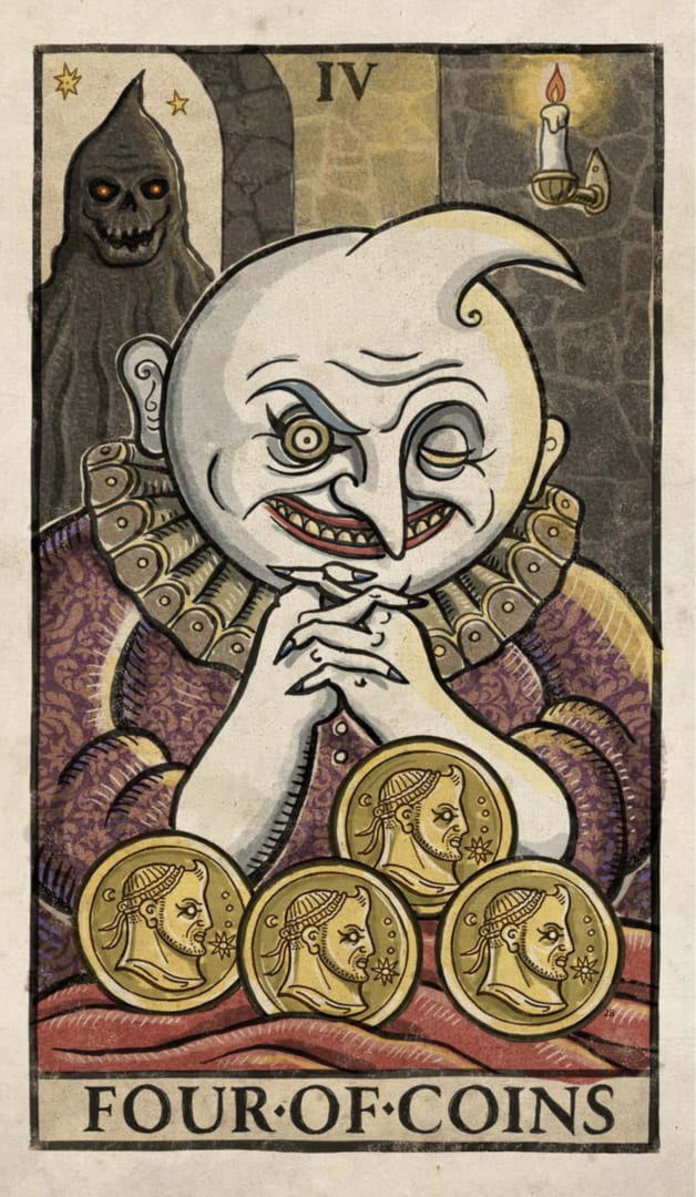 Четверка пентаклей