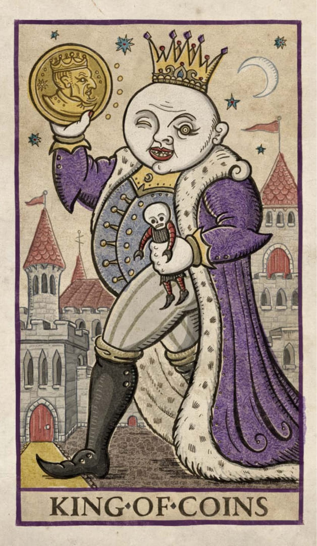 Король пентаклей — Таро Триумфы Луны