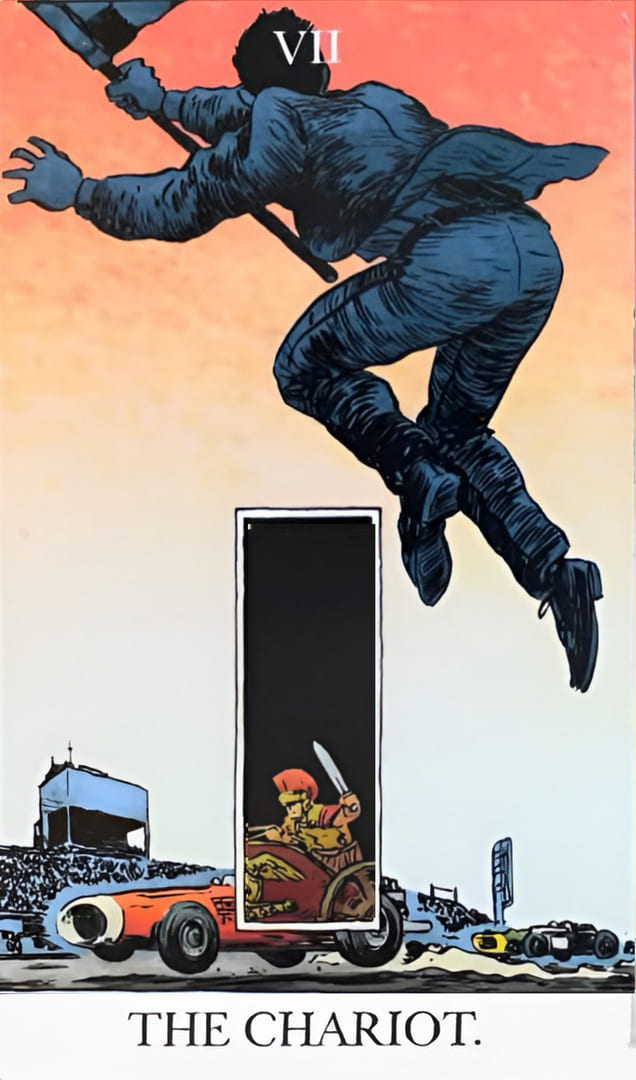 Колесница — Раскрытое Таро