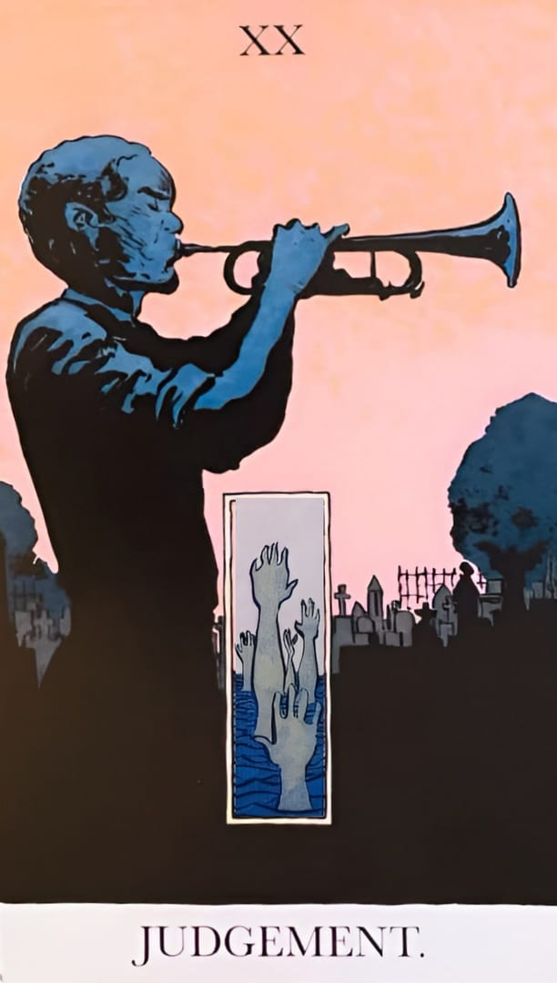 Суд — Раскрытое Таро