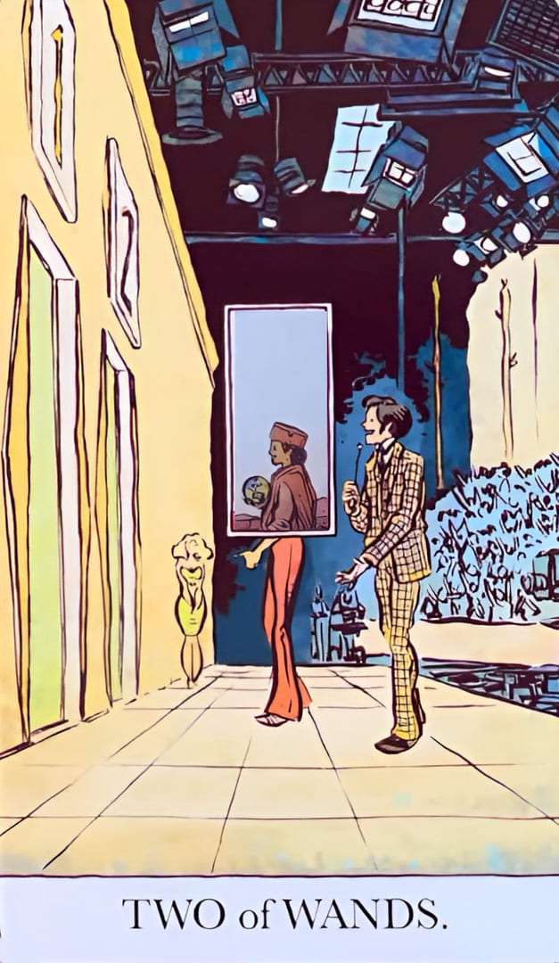 Двойка жезлов