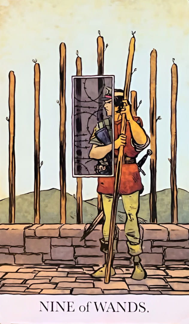 Девятка жезлов