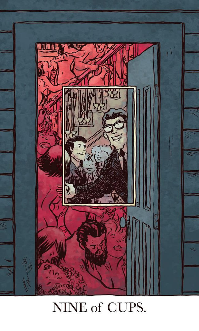 Девятка чаш — Раскрытое Таро