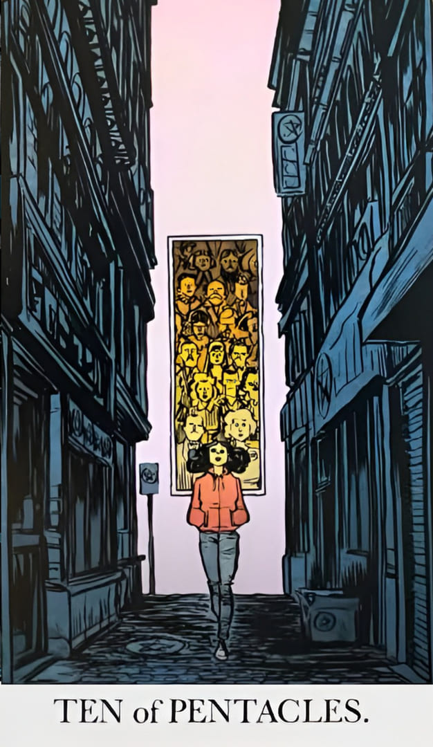 Десятка пентаклей