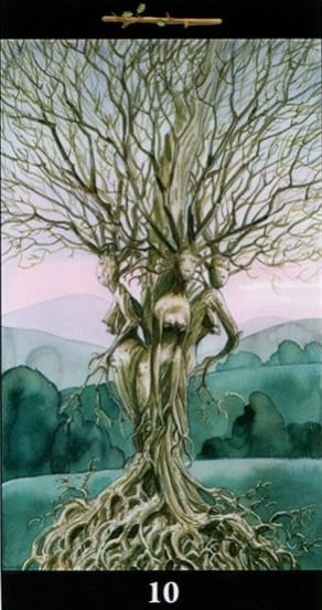 Десятка жезлов — Таро Магия Снов