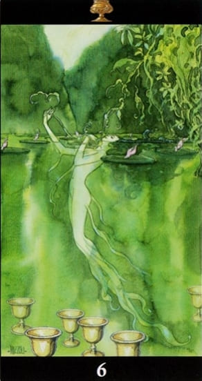 Шестёрка чаш — Таро Магия Снов