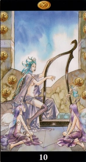 Десятка пентаклей — Таро Магия Снов