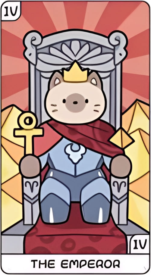 Император — YOLO Tarot
