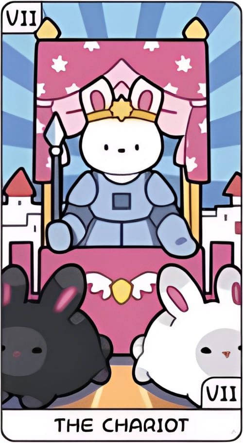 Колесница — YOLO Tarot