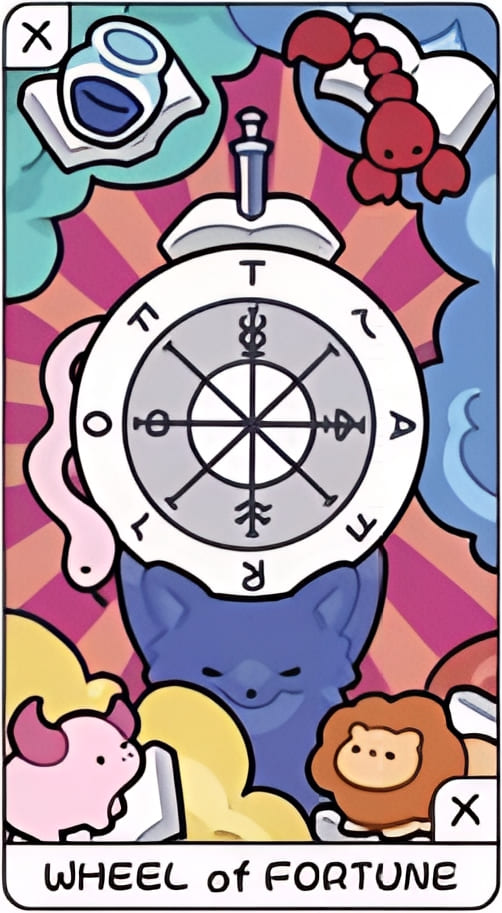 Колесо фортуны — YOLO Tarot