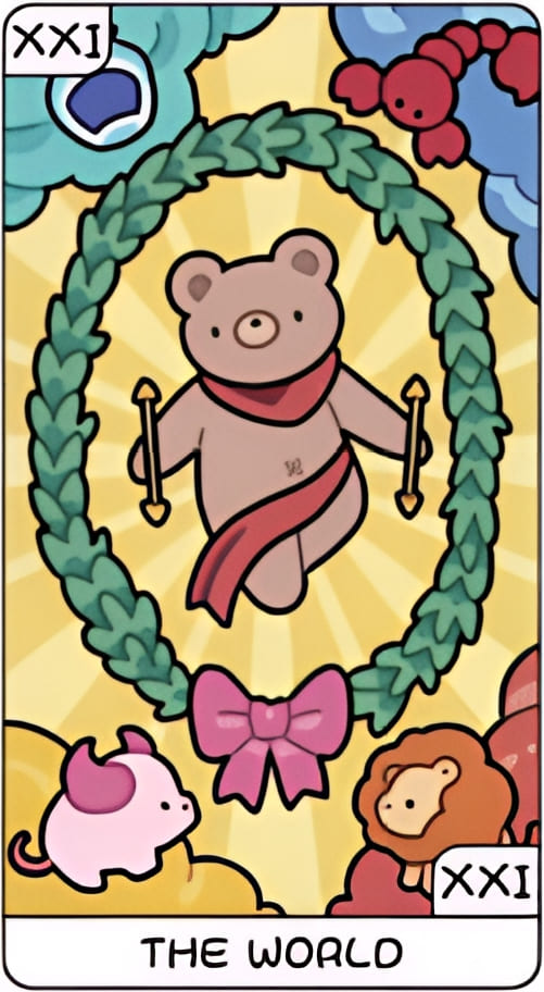 Мир — YOLO Tarot