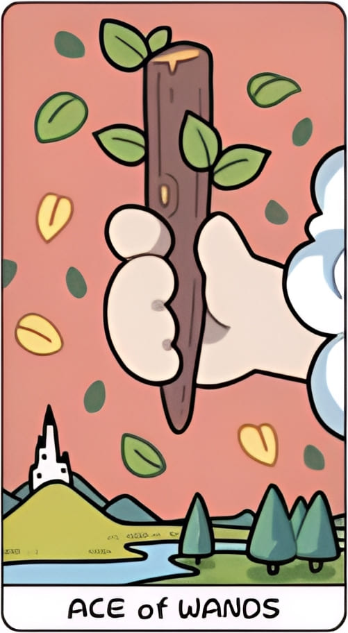 Туз жезлов — YOLO Tarot