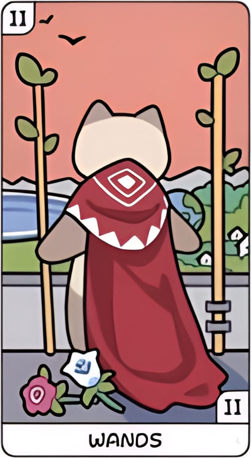 Двойка жезлов