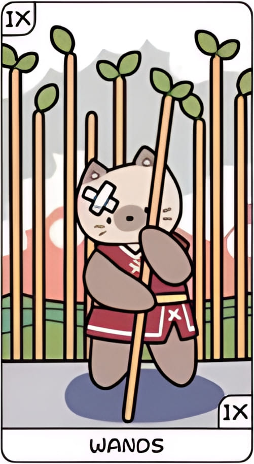 Девятка жезлов