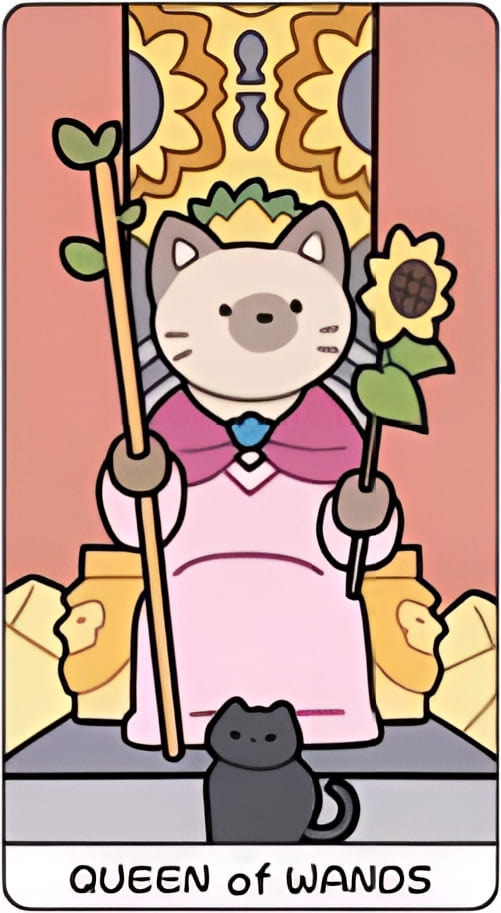 Королева жезлов — YOLO Tarot