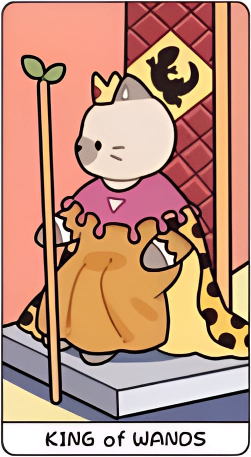 Король жезлов — YOLO Tarot