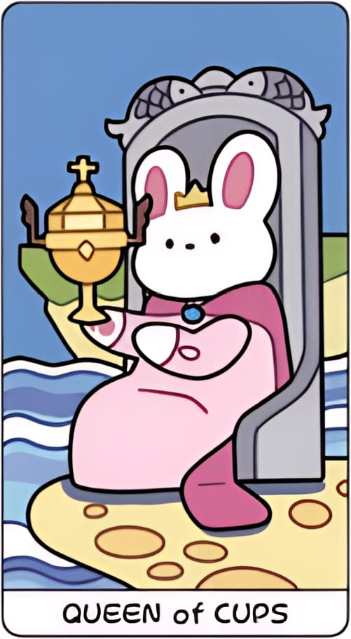 Королева чаш — YOLO Tarot