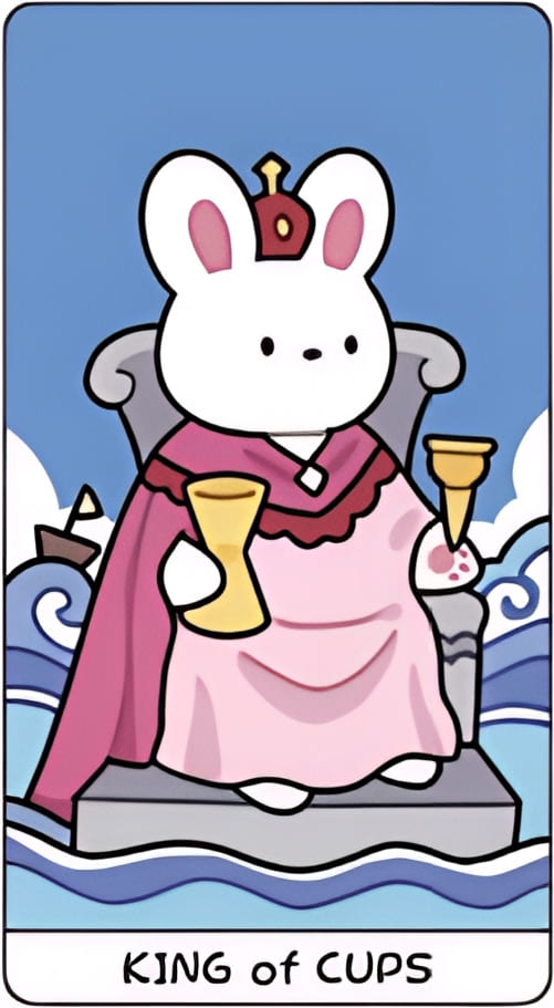 Король чаш — YOLO Tarot